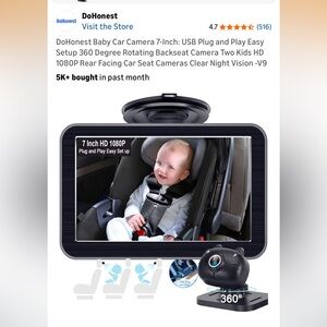 Never used Baby Car Camera!